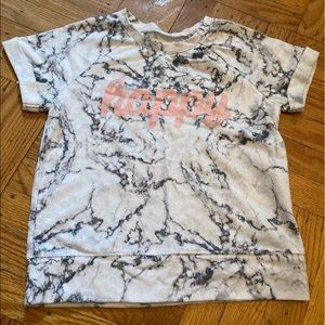 Marble Happy Shirt